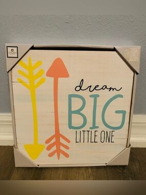 Rustic Style Dream Big Little One Wall Art